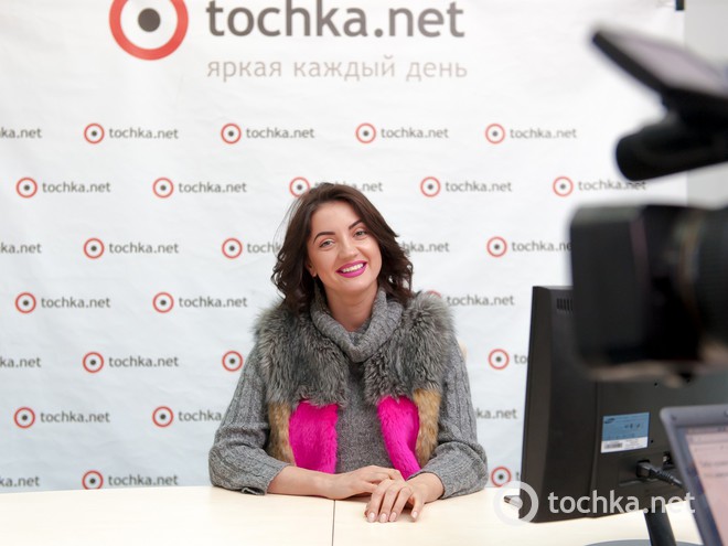 Оля Цибульская в гостях у tochka.net 