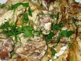 Вареники с картошкой в горшочках Вареники с картошкой в горшочках