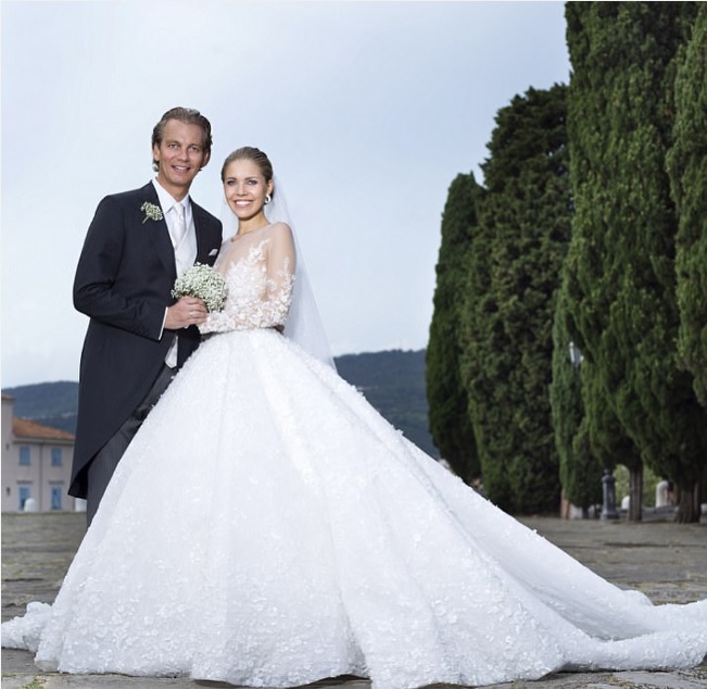 Весільна сукня Вікторії Сваровські