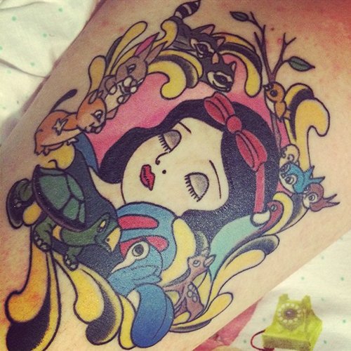 Татуировки фанатов Диснея