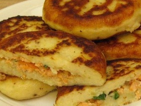 Картофельные зразы с рыбой Картофельные зразы с рыбой