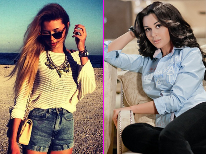 Анастасия Заворотнюк и старшая дочь