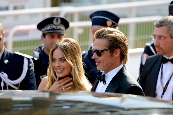 Марго Робби и Брэд Питт