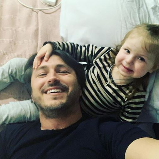 Сергій Притула з донькою Соломією