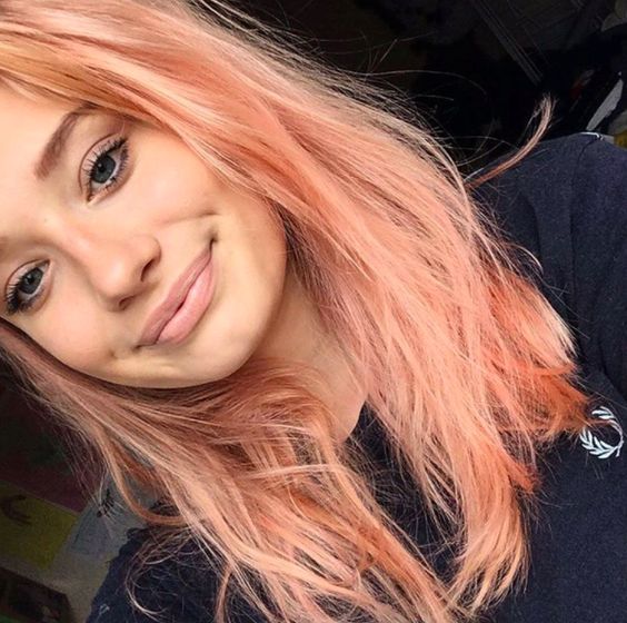 Фарбування волосся блоранж