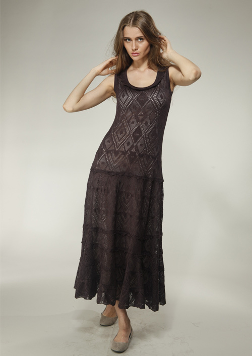 Длинные трикотажные платья на лето 2016 от RITO