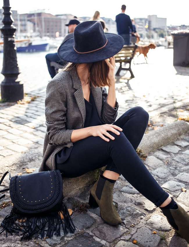 Модные сапоги 2016: ботинки челси (street style)