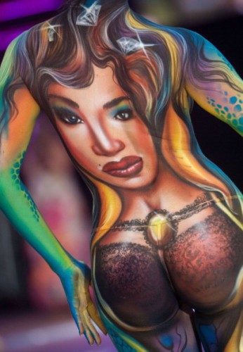 Фестиваль бодиарта в Австрии