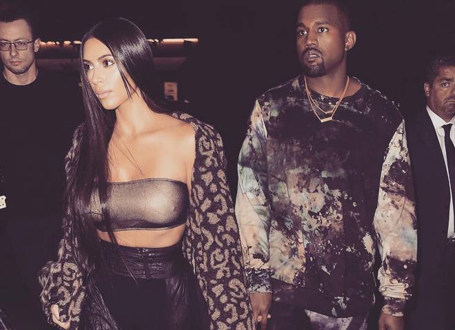 Ким Кардашьян и Канье Уэст