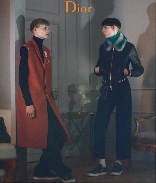 Дейв Гаан у рекламній кампанії Dior Homme