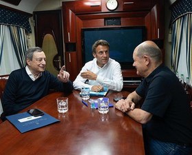 Макрон, Шольц и Драги