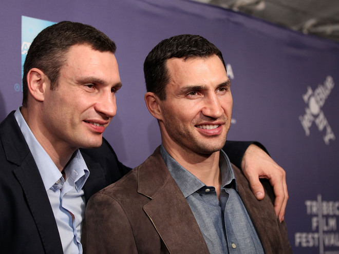 Віталій і Володимир Кличко