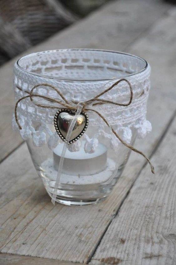 Декор свічок до Дня закоханих