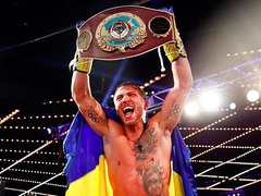 Український боксер Василь Ломаченко завоював пояс чемпіона світу