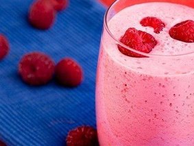 Малиновый милкшейк Малиновый милкшейк