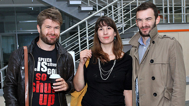 Ярослав Лодыгин,  Данила Хомутовский, Маша Соломина