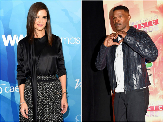 Кэти Холмс и Джейми Фокс