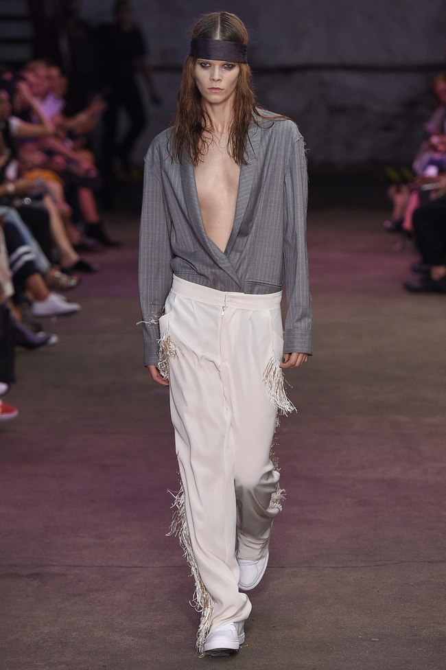 Ірина Кравченко на показі Baja East