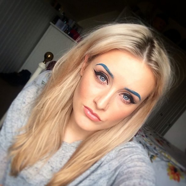 Радужные брови 