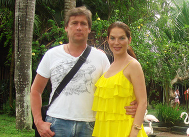 Влада Литовченко с мужем