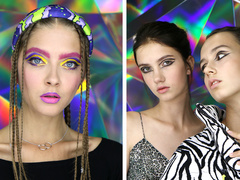 Макияж 2020: разноцветные стрелки