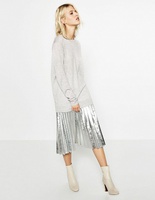 З чим носити блискучу спідницю