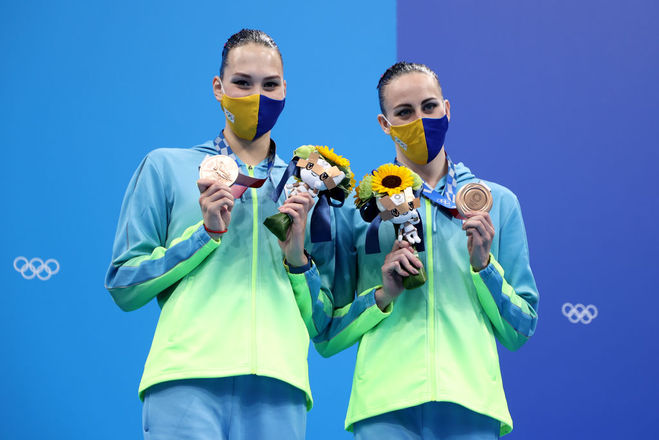 Марта Федина и Анастасия Савчук, Олимпиада 2020
