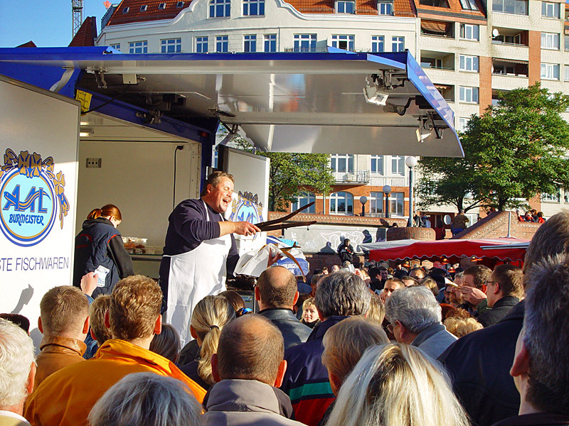 Рыбные маркеты Европы: Fischmarkt Hamburg-Altona