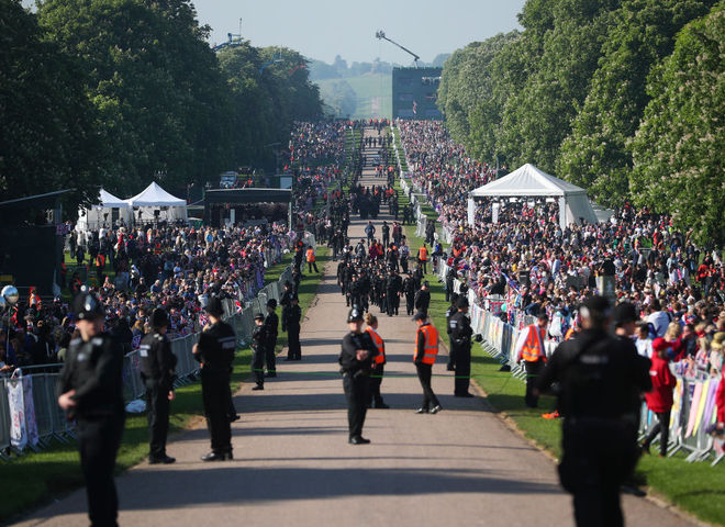 свадьба принца Гарри и Меган Маркл в фотографиях