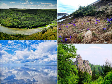 10 природних чудес України