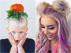 Зачіски на Хеловін 2017