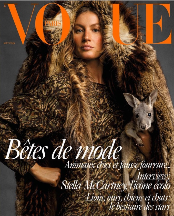 Жизель Бундхен для французского Vogue