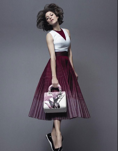 рекламная кампания сумок от Dior