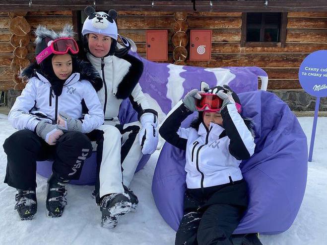 Камалия с дочками