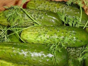 Малосольные огурчики Малосольные огурчики