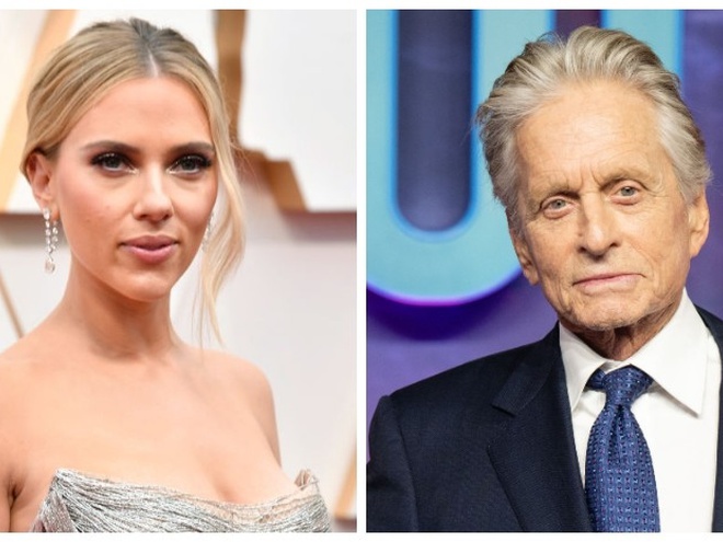 Майкл Дуглас і Скарлетт Йоханссон виявилися далекими родичами