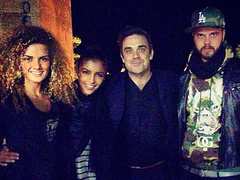 Санта Димопулос, Робби Уильямс