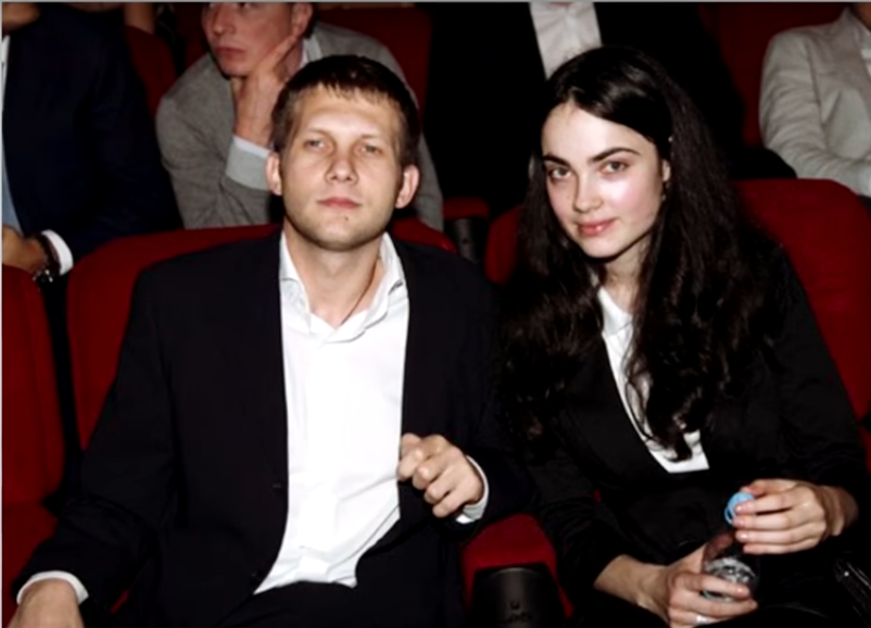 Борис Корчевников з дружиною