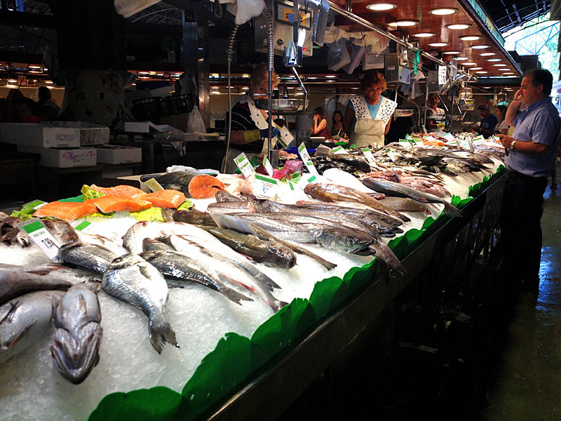 Рыбные маркеты Европы: El Mercado de Pescado Blanes Spain