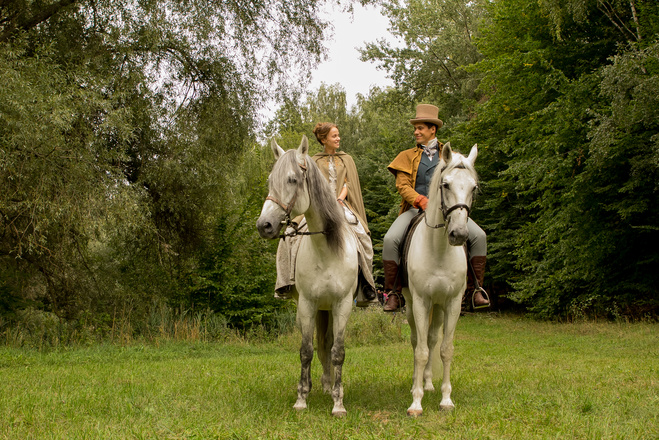 Интервью с актрисой сериала "Крепостная", Катериной Ковальчук