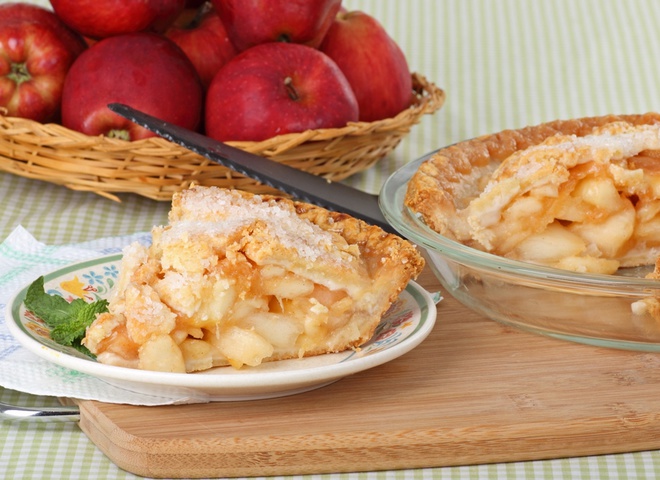 Шарлотка с яблоками рецепт на кефире на сковороде рецепт с фото пошагово