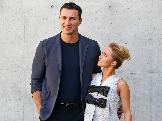 Владимир Кличко и Хайден Панеттьери