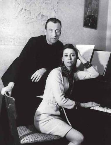 Майя Плисецкая и Родион Щедрин