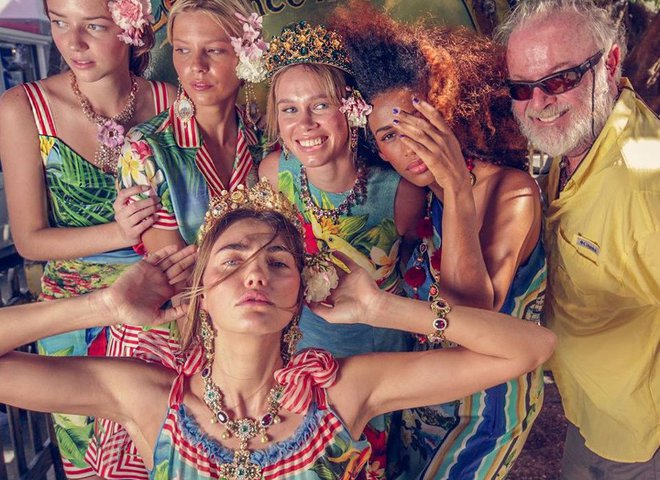 Украинская модель снялась в кампейне Dolce & Gabbana