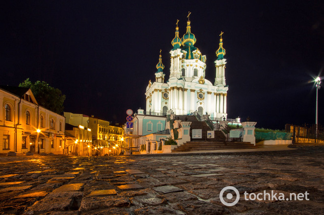 Що ми знаємо про визначні пам'ятки Києва: Андріївська церква