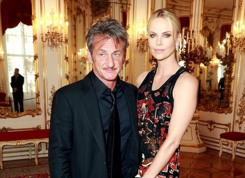 Шон Пенн и Шарлиз Терон