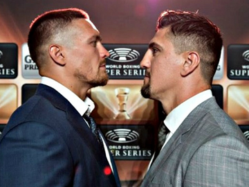 Олександр Усик починає боротьбу за титул абсолютного чемпіона світу