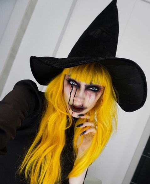 Макияж ведьмы на Хэллоуин