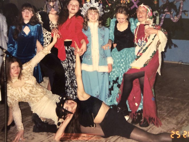 Надія Мейхер в музичному училищі — 1998 рік