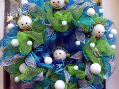 новогодние венки своими руками